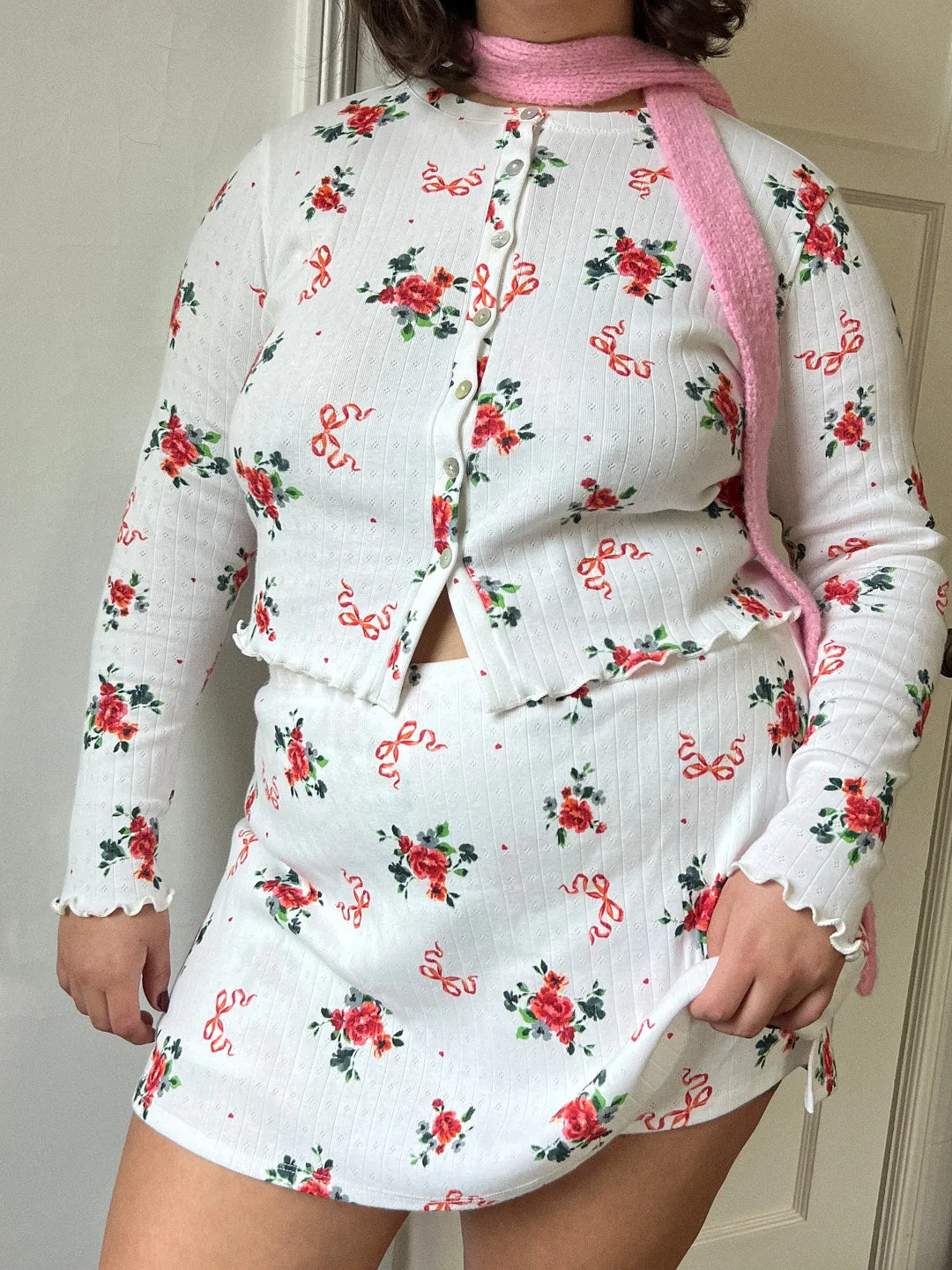 Darcy Skort - Pointelle Bouquet sold by Lisa Says Gah product image thumbnail 5