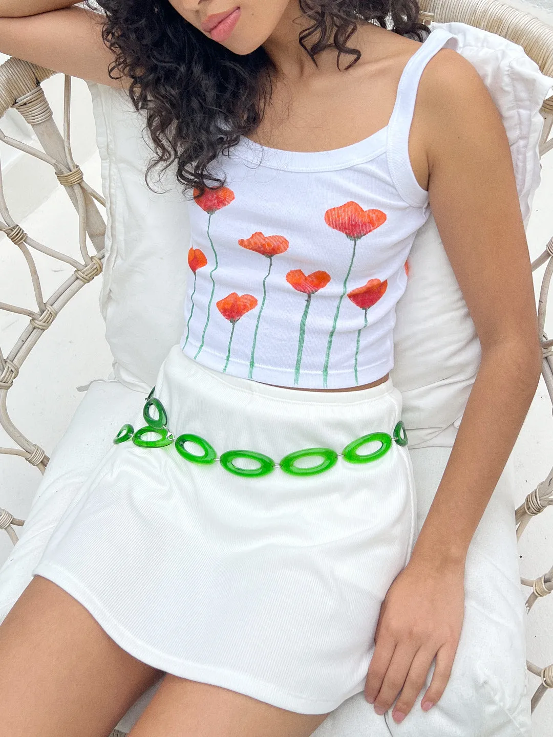 Darcy Skort - White sold by Lisa Says Gah product image thumbnail 5