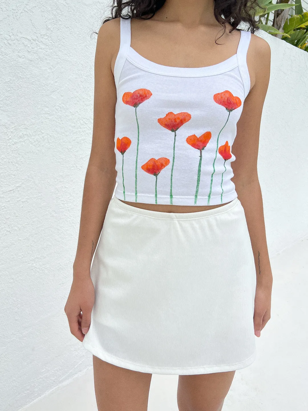 Darcy Skort - White sold by Lisa Says Gah