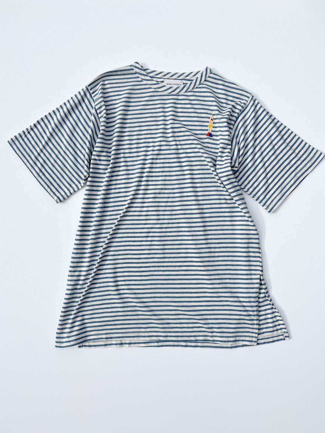 Stripe Oversized T-Shirt - Blue/White sold by Lisa Says Gah product image thumbnail 3