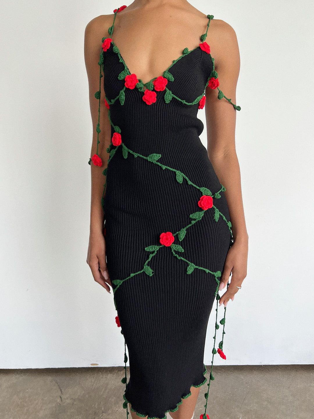 Vines Dress - Black sold by Lisa Says Gah
