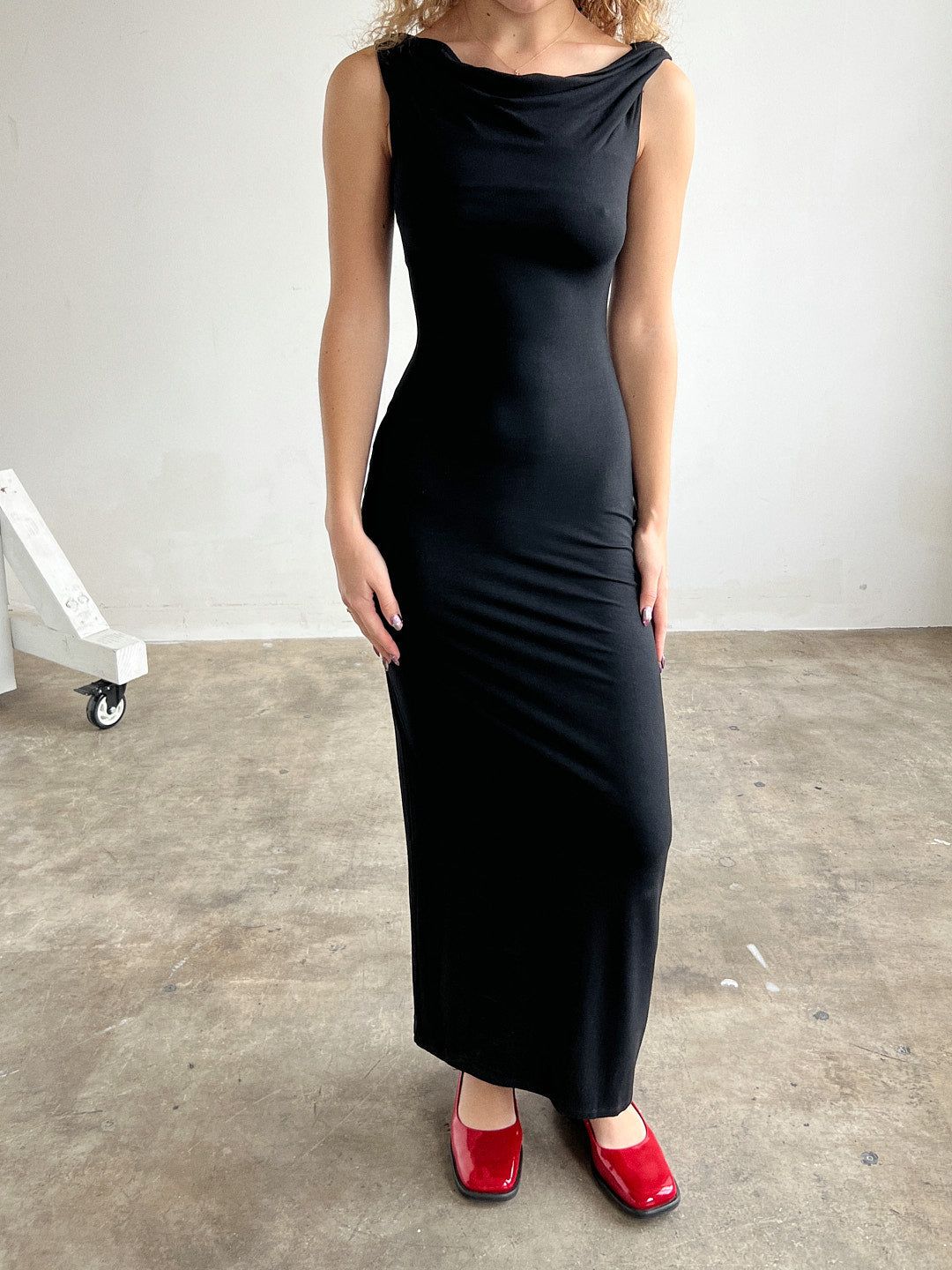 Clara Maxi Dress - Black sold by Lisa Says Gah