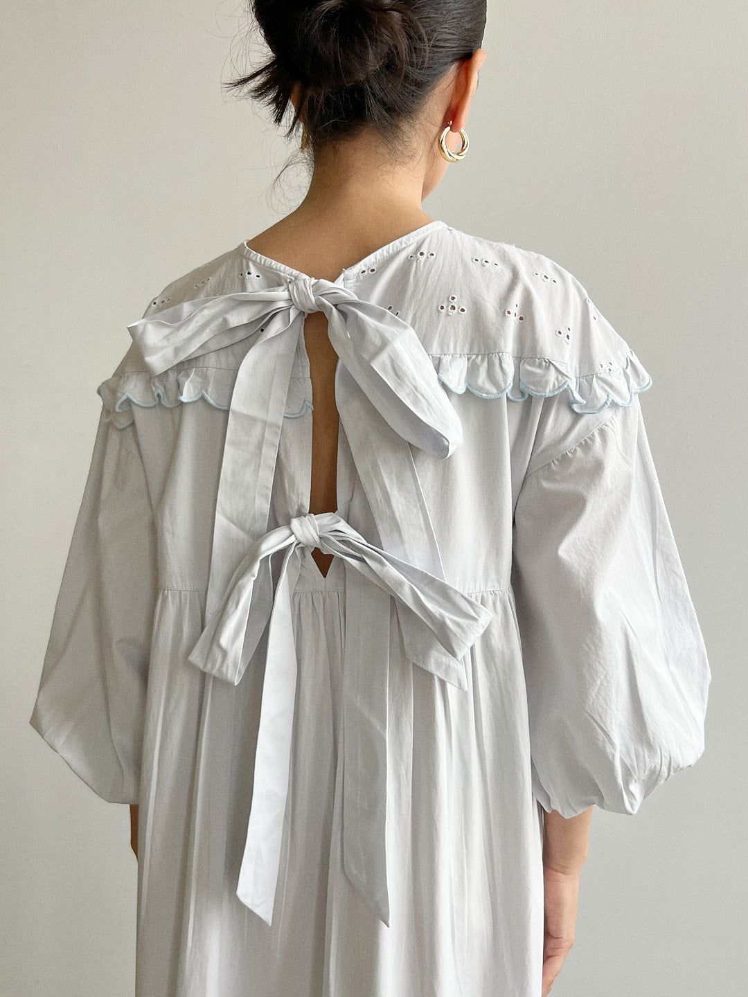 Miriam Broderie Midi - Blue sold by Lisa Says Gah product image thumbnail 3