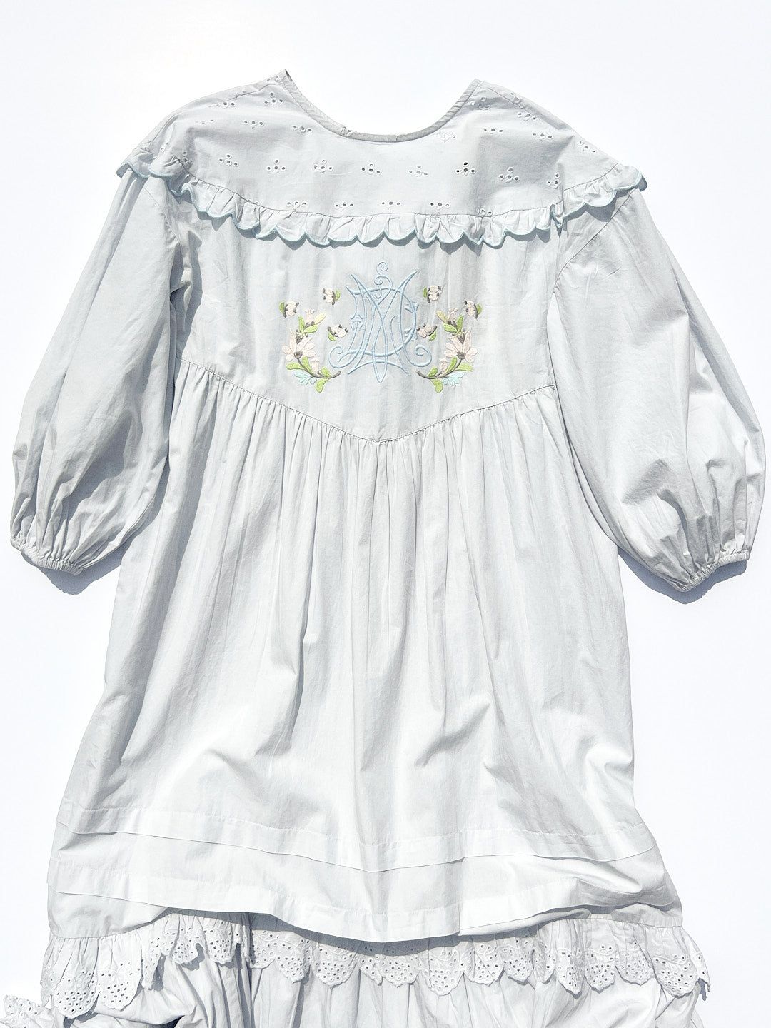 Miriam Broderie Midi - Blue sold by Lisa Says Gah product image thumbnail 5