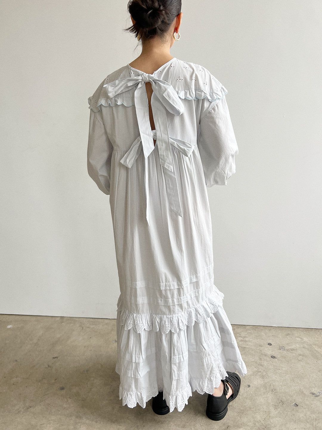 Miriam Broderie Midi - Blue sold by Lisa Says Gah product image thumbnail 6