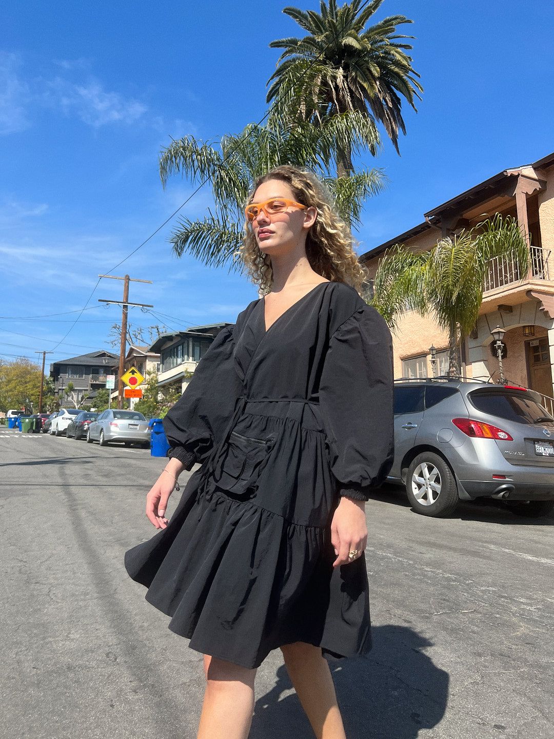 Utility Wrap Dress - Black sold by Lisa Says Gah product image thumbnail 6