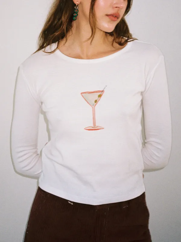 Dana Long Sleeve Tee - Martini made by Lisa Says Gah