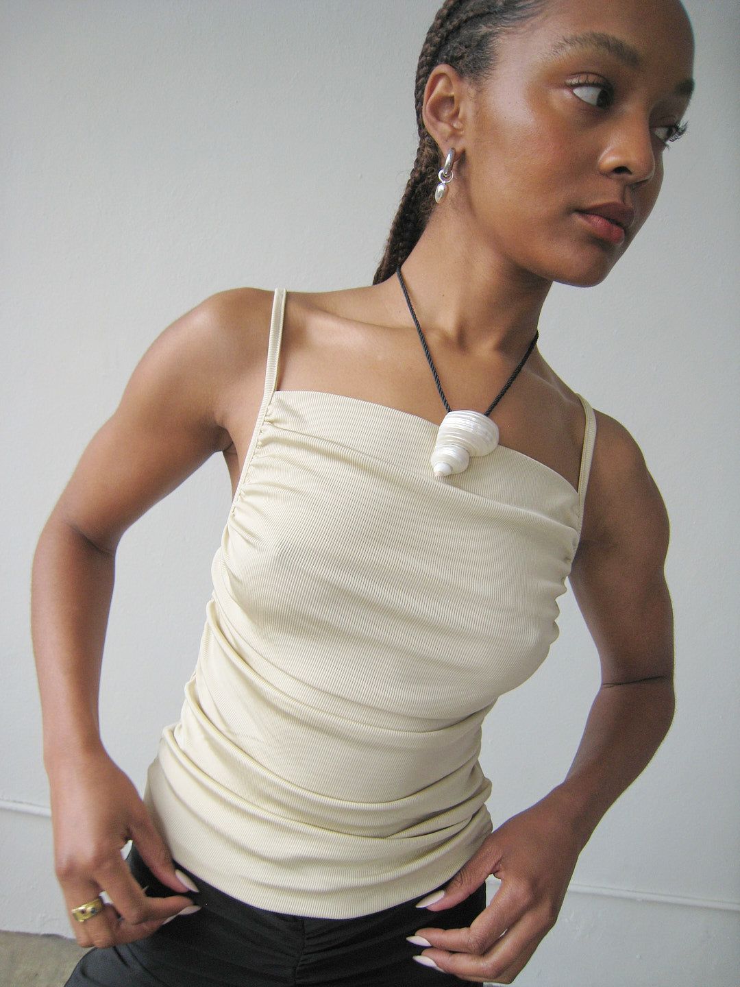 Sheila Top - Beige sold by Lisa Says Gah product image thumbnail 4