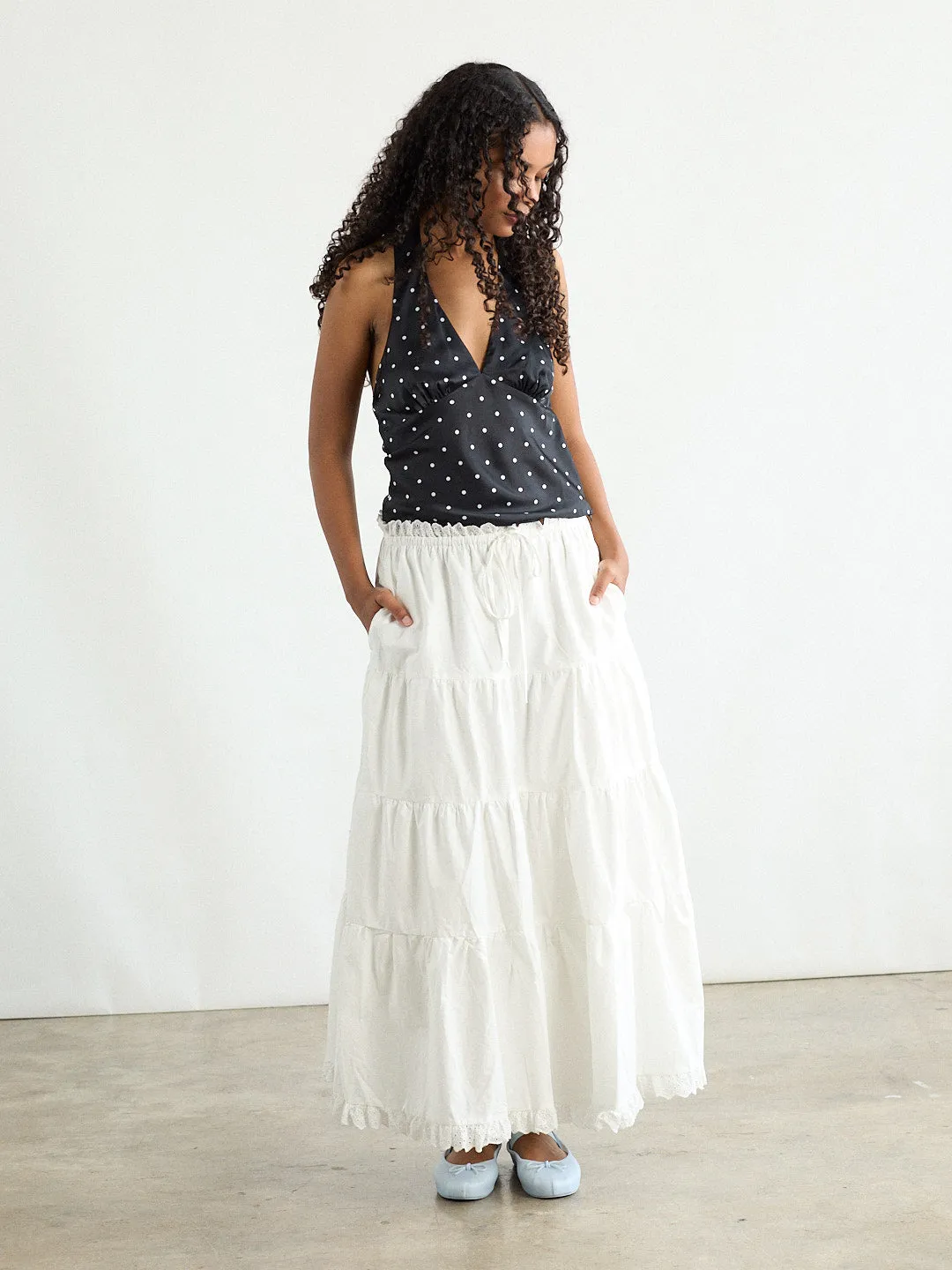 Myrrh Skirt - White sold by Lisa Says Gah product image thumbnail 5