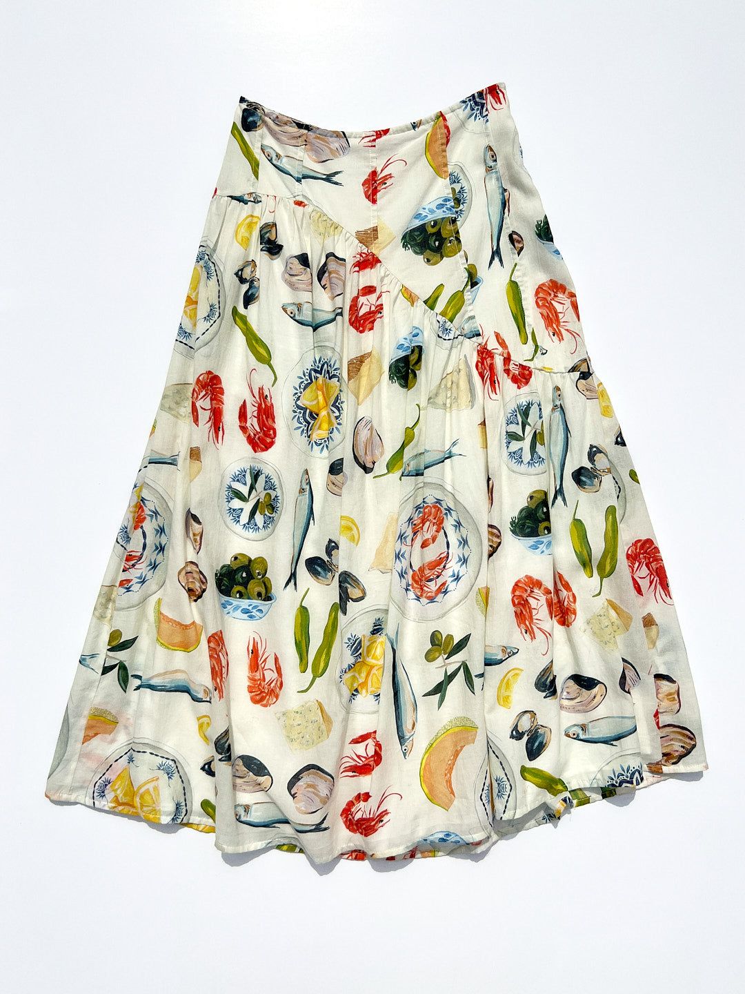 Maeve Midi Skirt - Tapas Ivory sold by Lisa Says Gah product image thumbnail 2