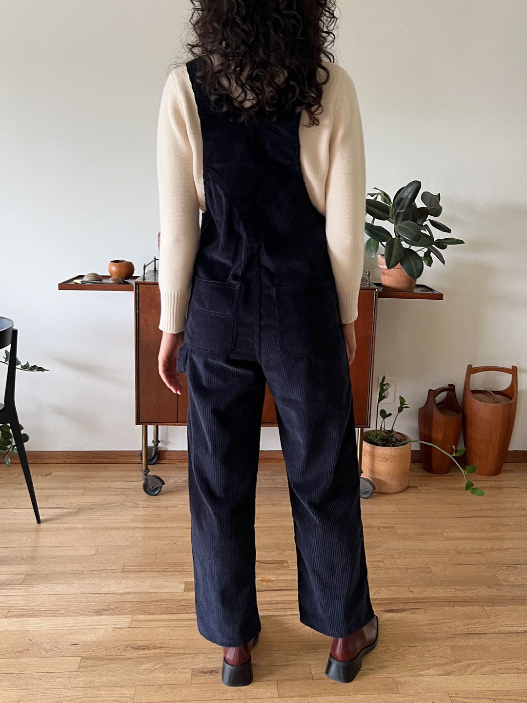 Lucy Overall - Navy Corduroy sold by Lisa Says Gah product image thumbnail 8