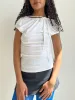 Cally Top - White sold by Lisa Says Gah