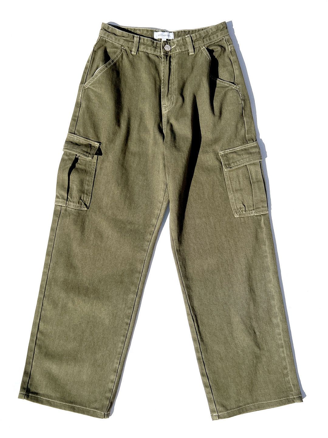 Utility Jean - Olive Green sold by Lisa Says Gah product image thumbnail 2