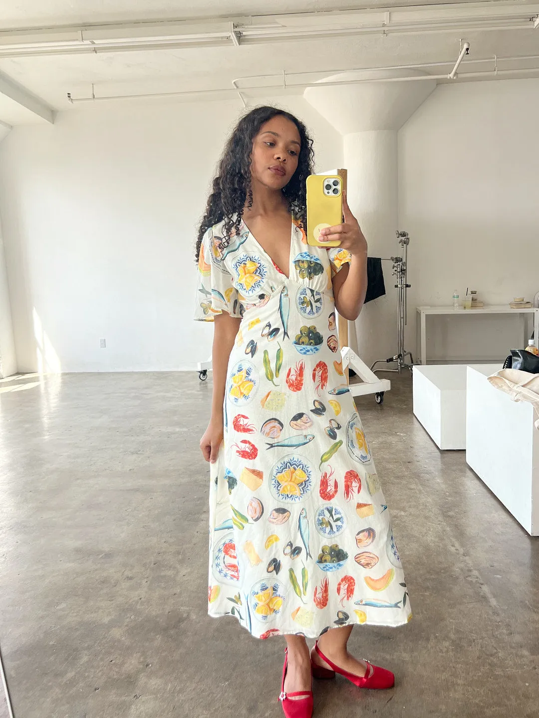 Grace Dress - Tapas Ivory sold by Lisa Says Gah product image thumbnail 4