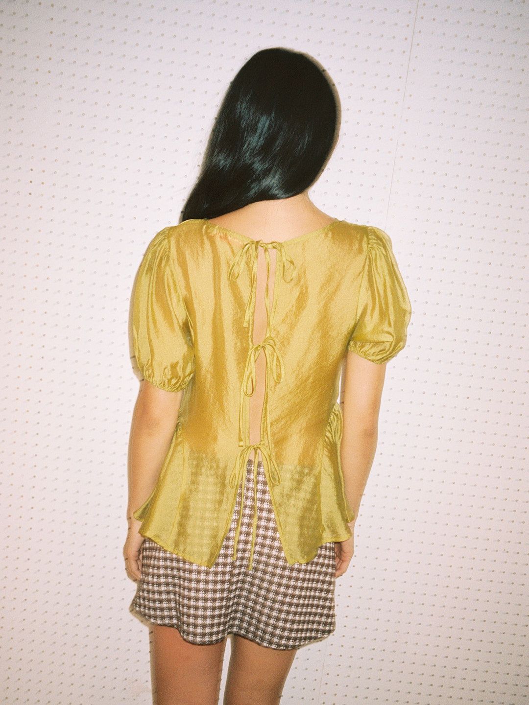 Petra Blouse - Chartreuse sold by Lisa Says Gah product image thumbnail 2