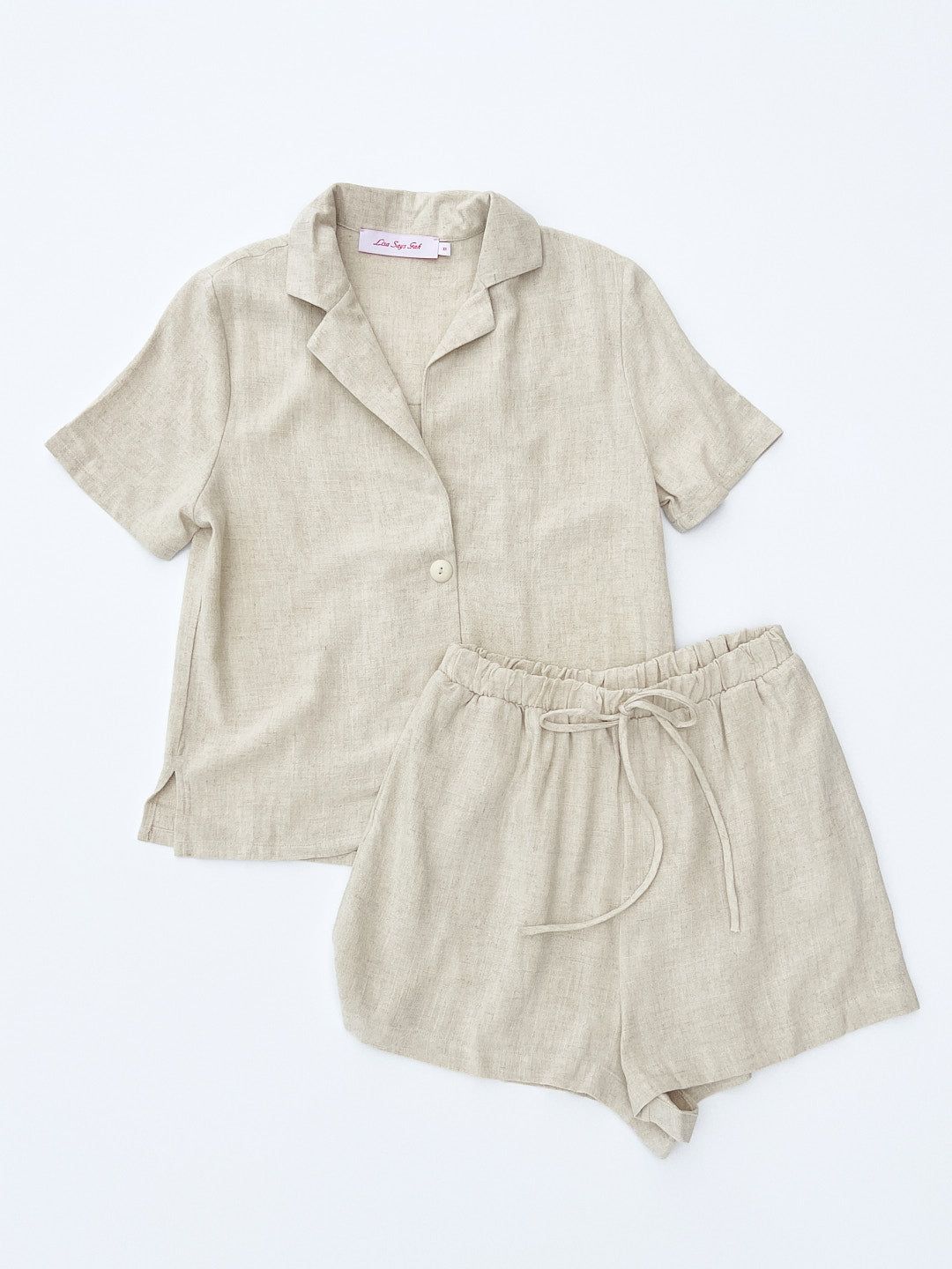 Andie Linen Set - Natural sold by Lisa Says Gah product image thumbnail 2