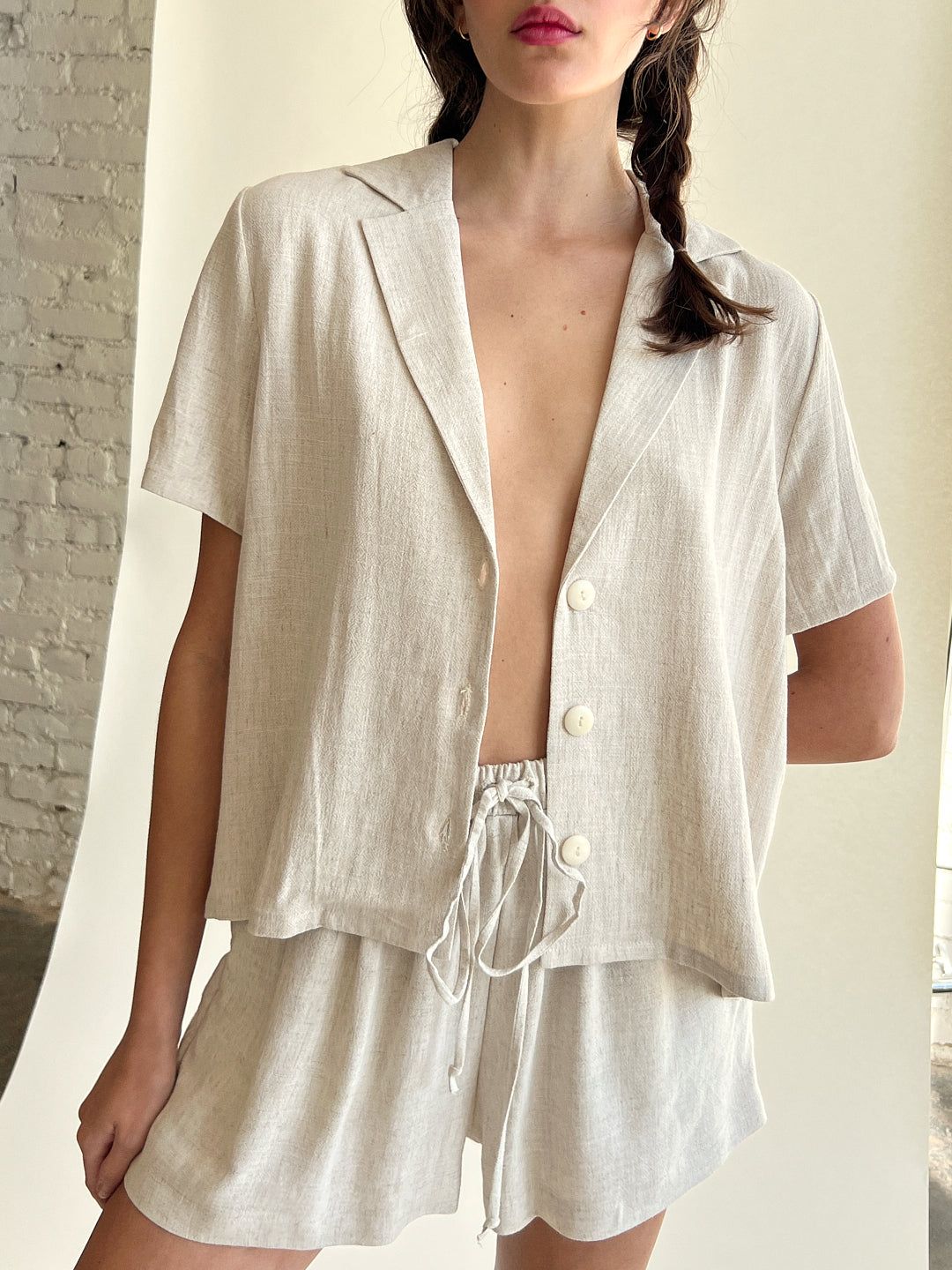 Andie Linen Set - Natural sold by Lisa Says Gah product image thumbnail 5