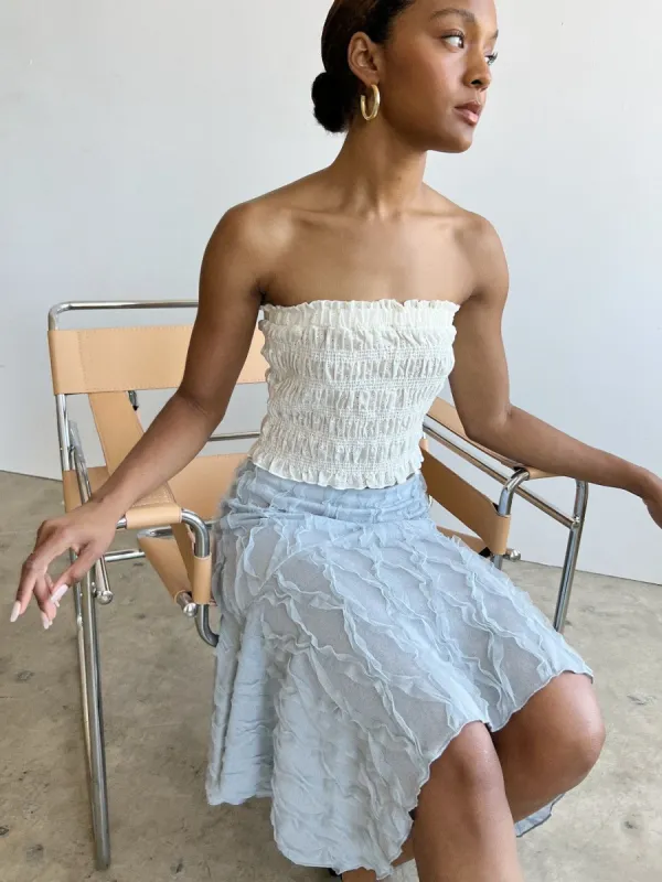 Carrie Skirt - Blue sold by Lisa Says Gah