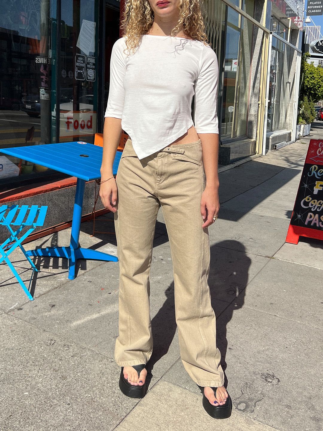 Nicole Trousers - Taupe sold by Lisa Says Gah product image thumbnail 5