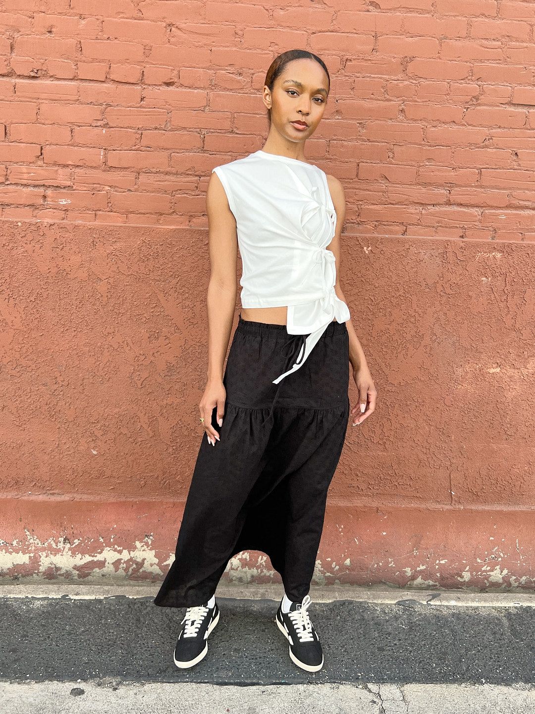 Avalon Midi Skirt - Black Eyelet sold by Lisa Says Gah product image thumbnail 9