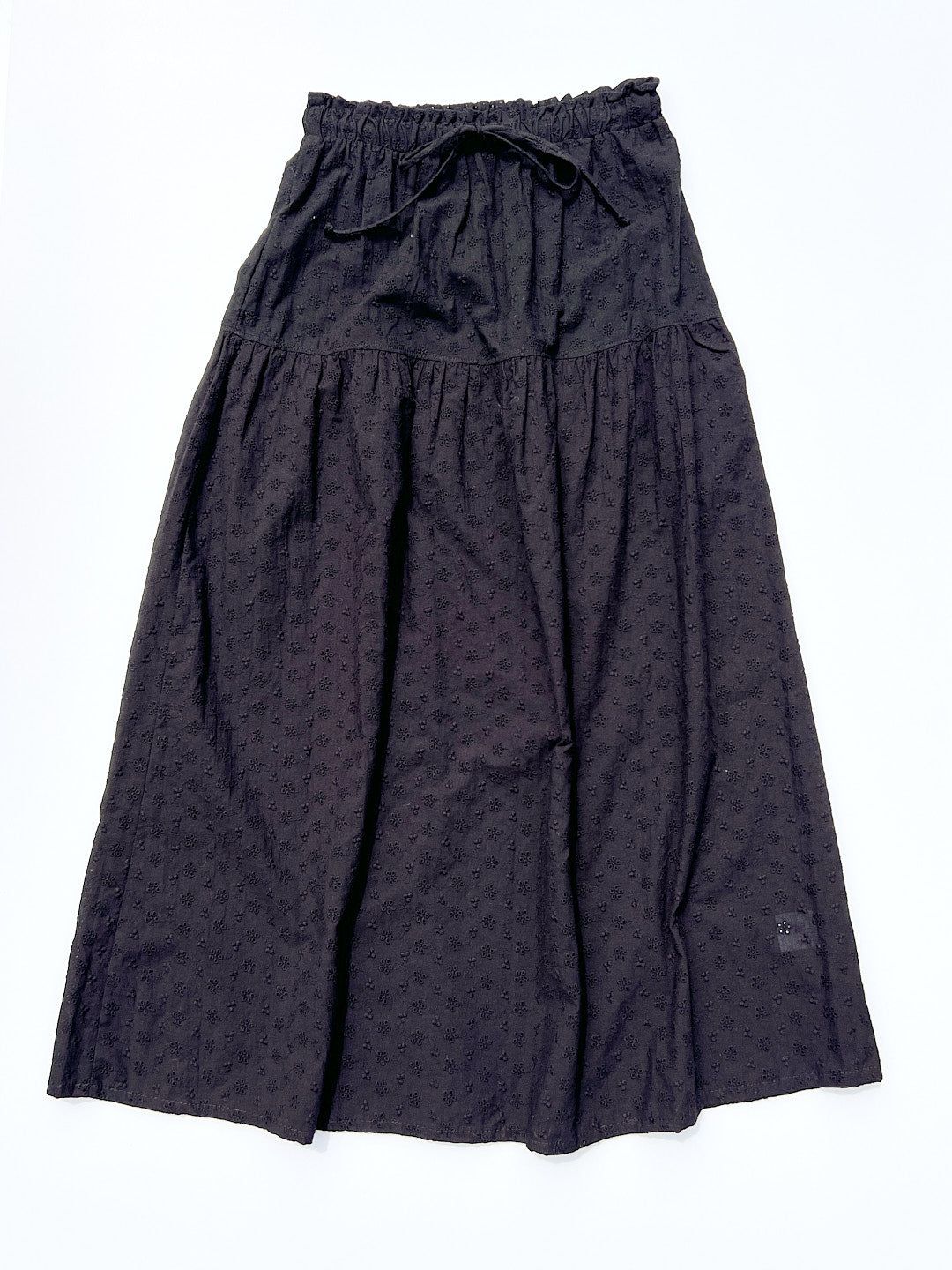 Avalon Midi Skirt - Black Eyelet sold by Lisa Says Gah product image thumbnail 2