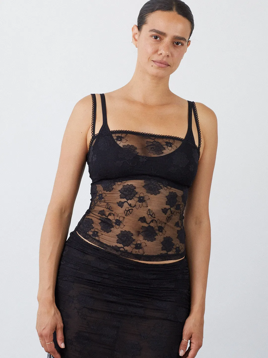 Madrid Tank - Black sold by Lisa Says Gah product image thumbnail 3