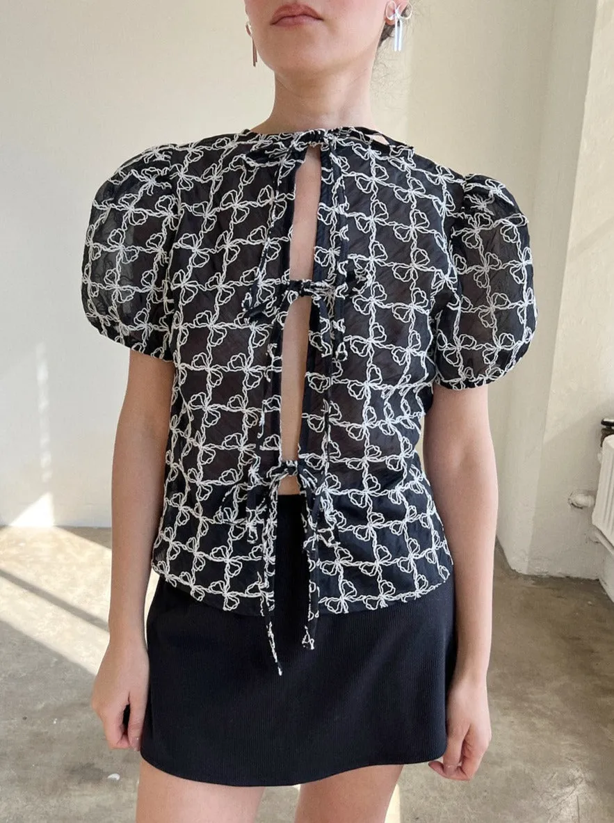 Petra Bow Blouse - Bows sold by Lisa Says Gah product image thumbnail 5