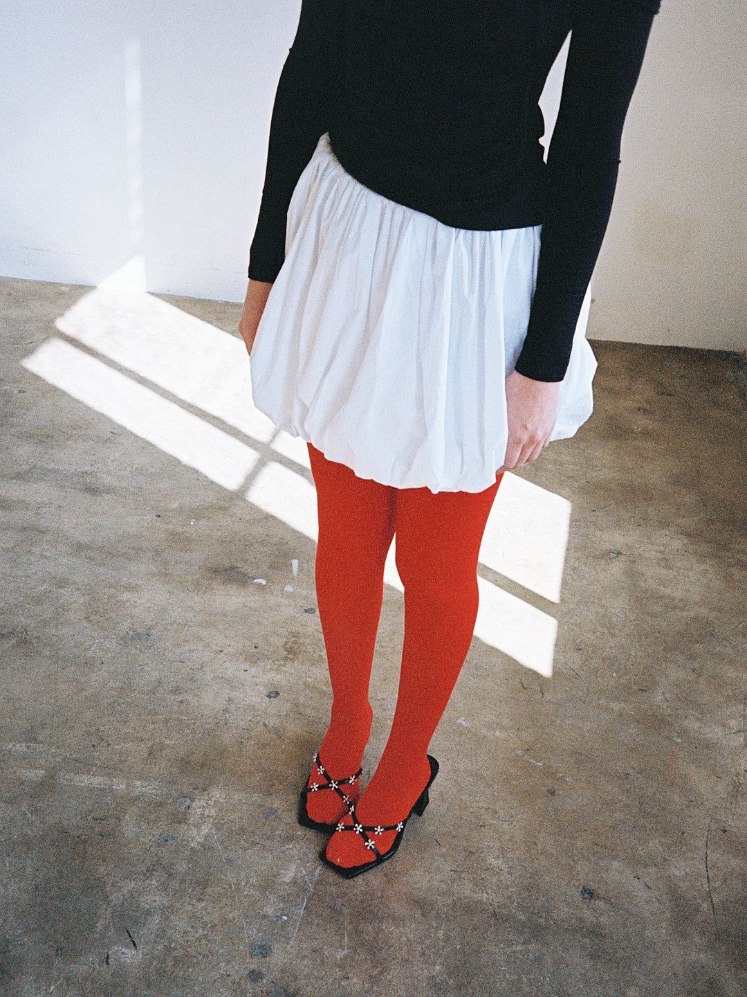 Balloon Skirt - White sold by Lisa Says Gah product image thumbnail 4