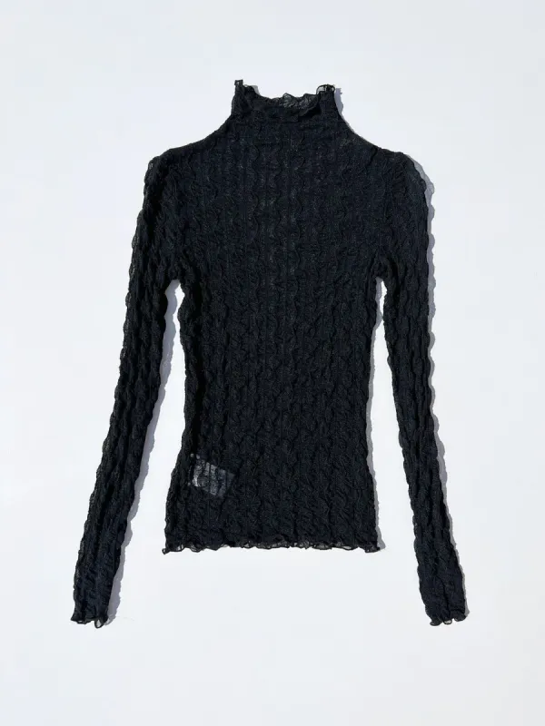 Ross Mesh Top - Black sold by Lisa Says Gah