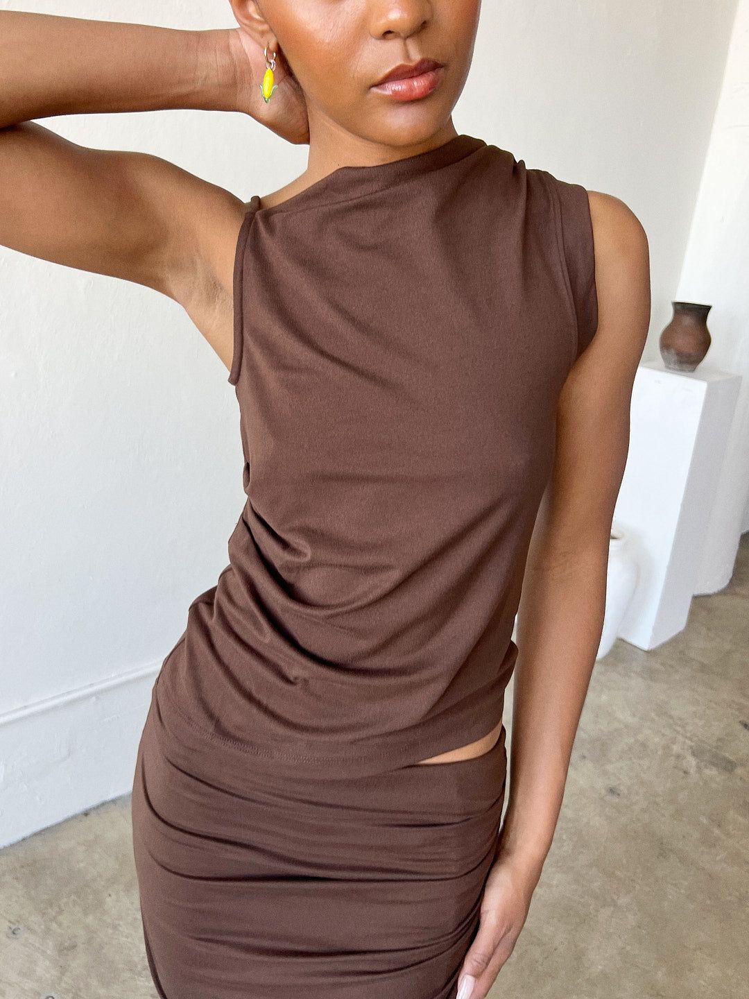 Zoe Top - Chocolate sold by Lisa Says Gah product image thumbnail 6