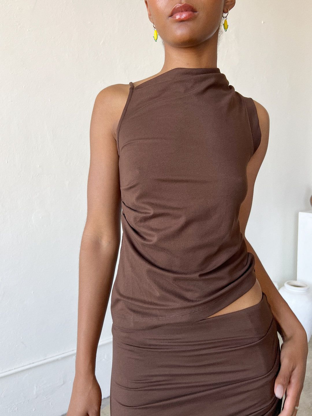 Zoe Top - Chocolate sold by Lisa Says Gah product image thumbnail 5