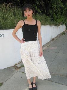 Penny Midi Skirt - Museo Bianco sold by Lisa Says Gah