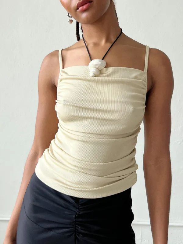 Sheila Top - Beige sold by Lisa Says Gah