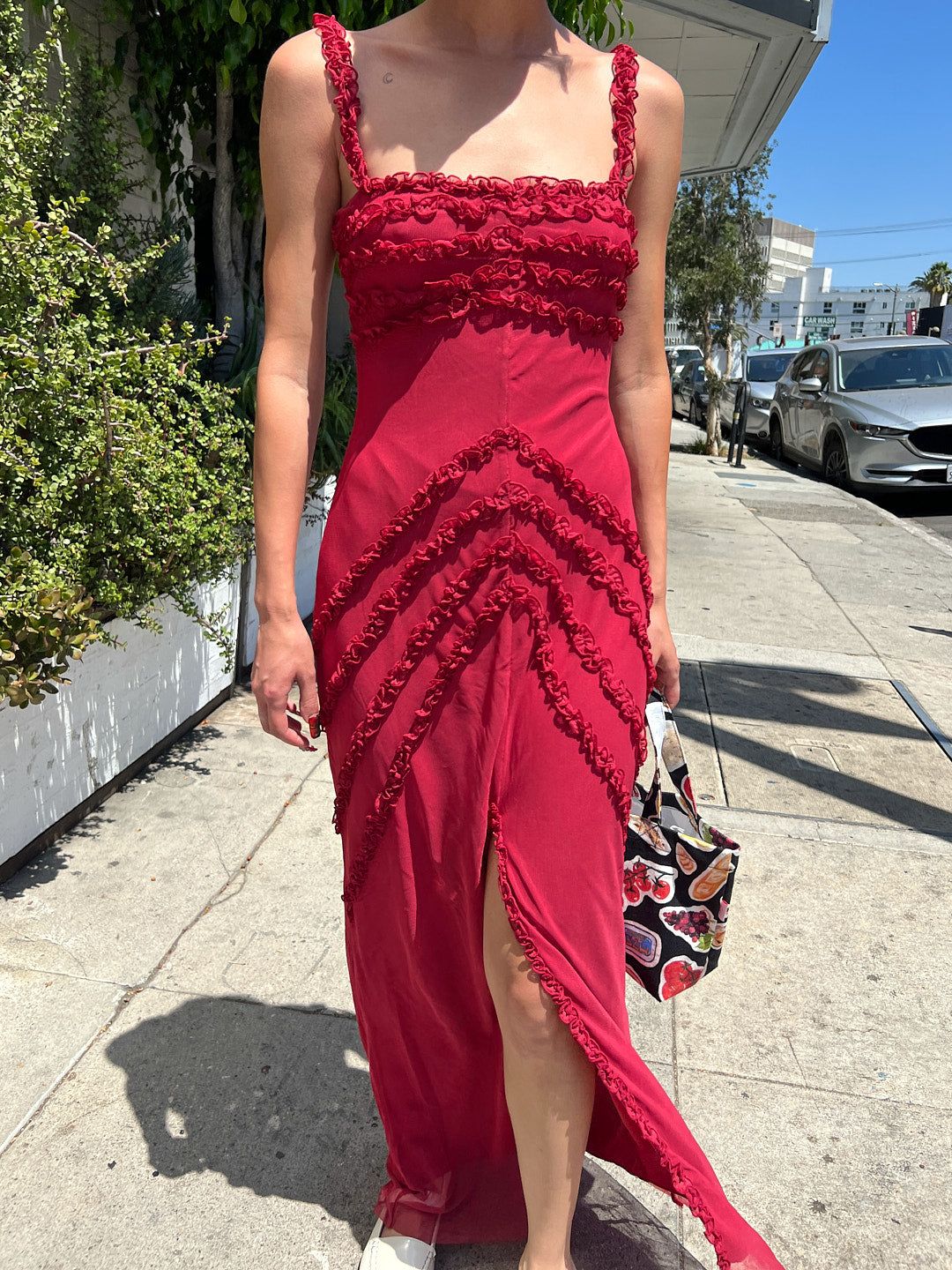 Arabella Dress - Burgundy sold by Lisa Says Gah
