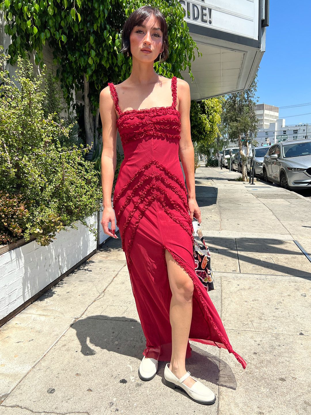 Arabella Dress - Burgundy sold by Lisa Says Gah product image thumbnail 3