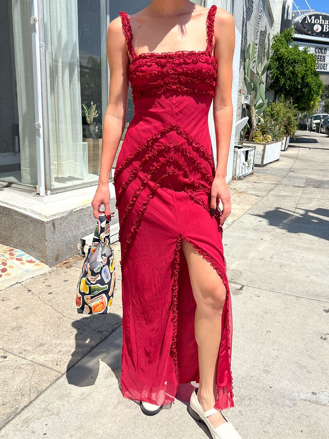 Arabella Dress - Burgundy sold by Lisa Says Gah product image thumbnail 6