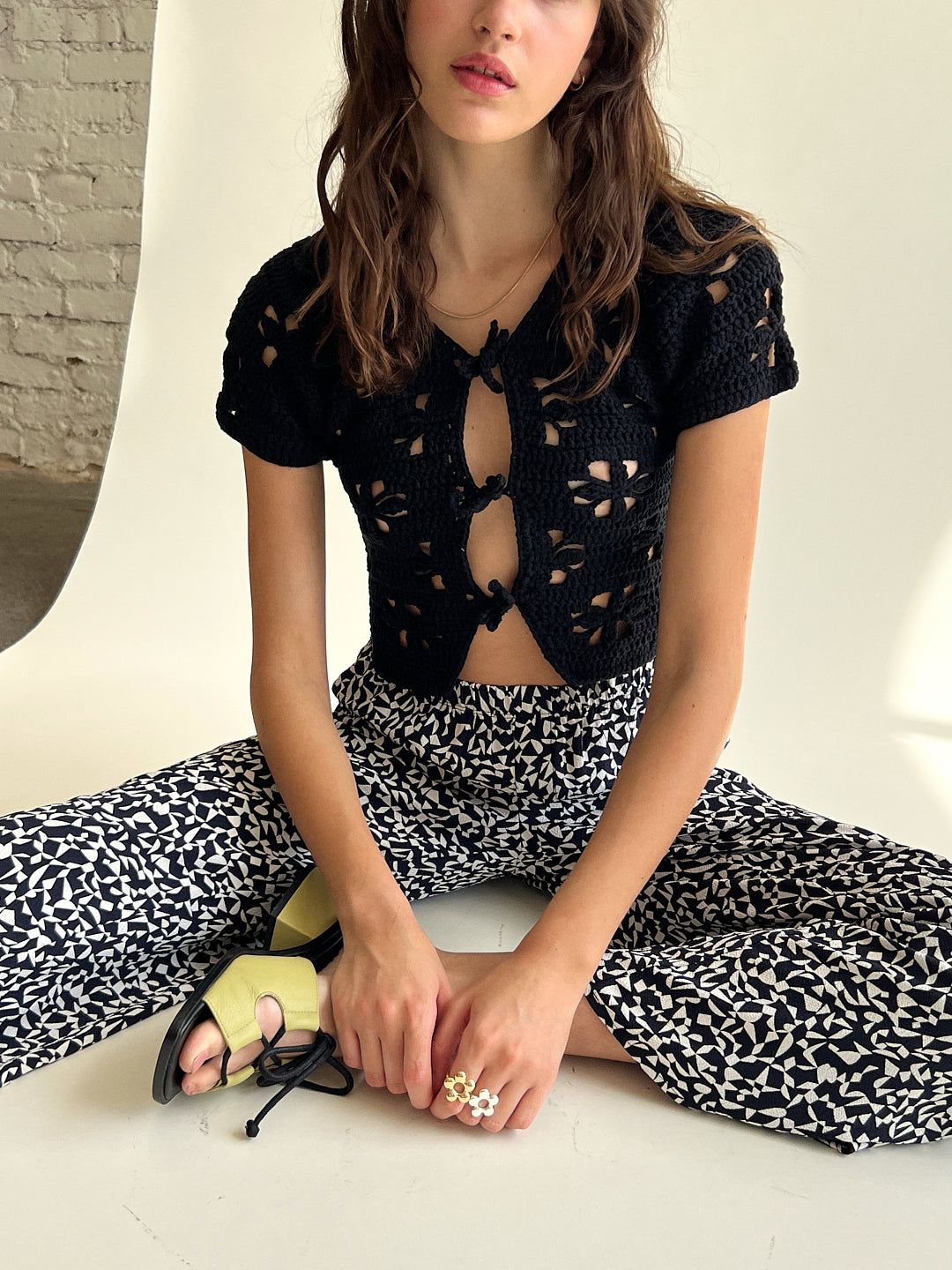 Harmony Shirt - Black sold by Lisa Says Gah product image thumbnail 3