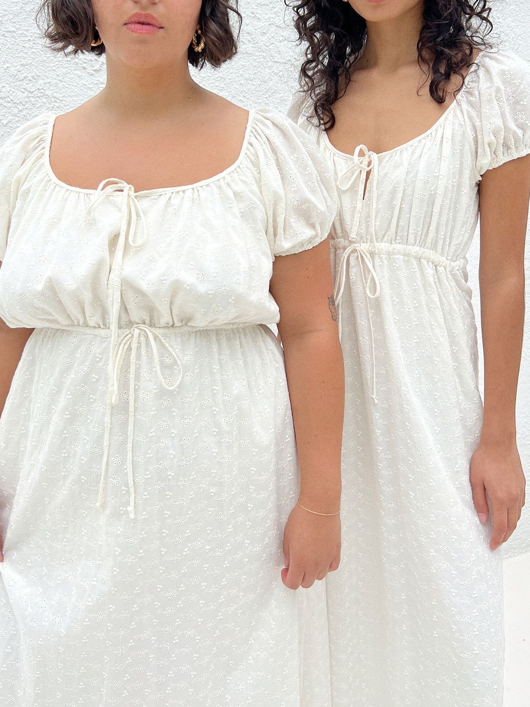 Lux Dress - Milk Eyelet sold by Lisa Says Gah product image thumbnail 3