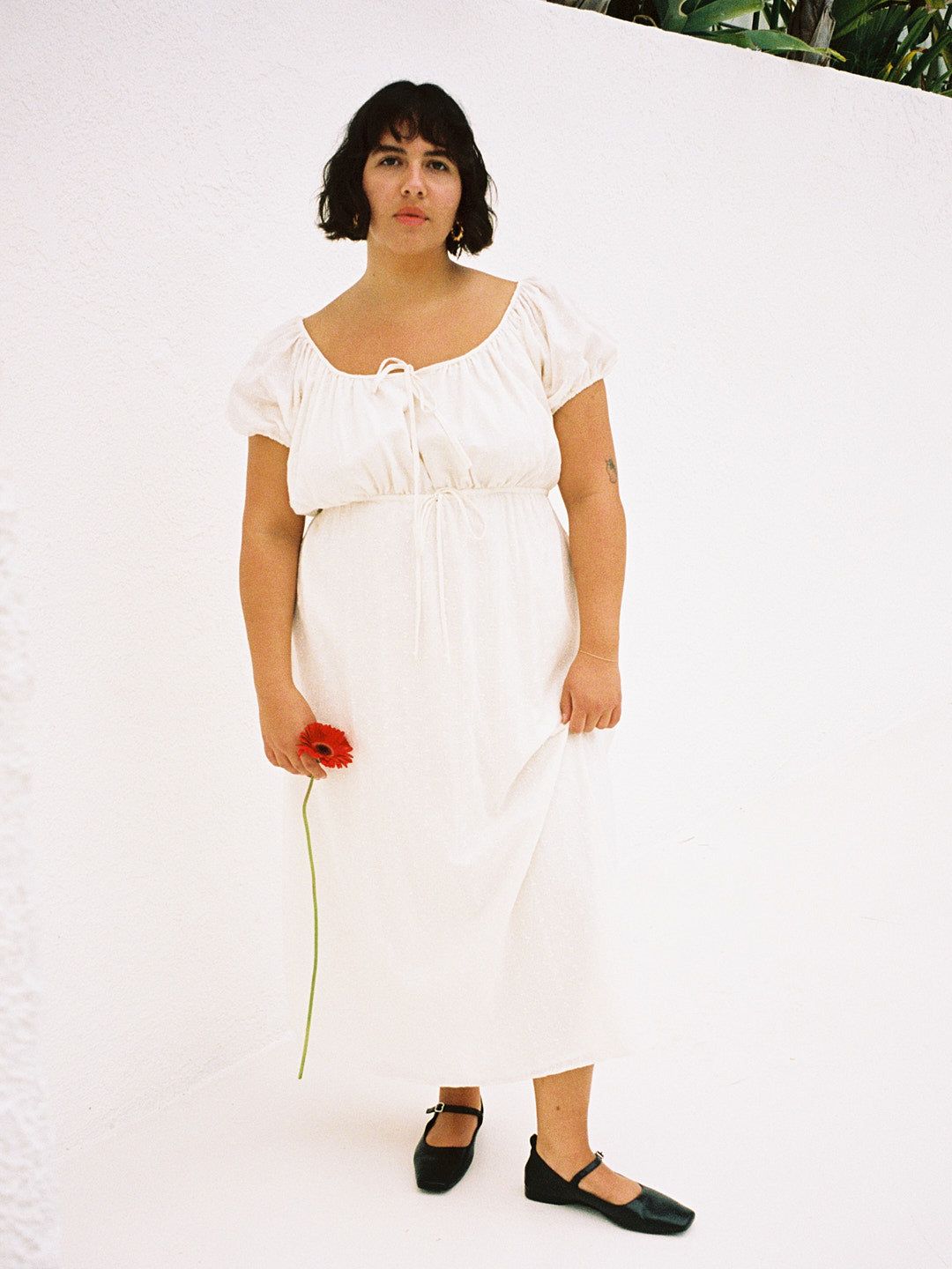 Lux Dress - Milk Eyelet sold by Lisa Says Gah product image thumbnail 2