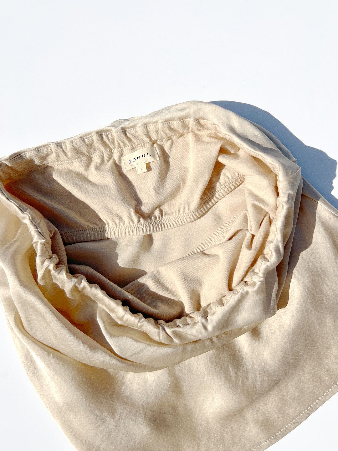 Silky Tube Top - Sand sold by Lisa Says Gah product image thumbnail 3