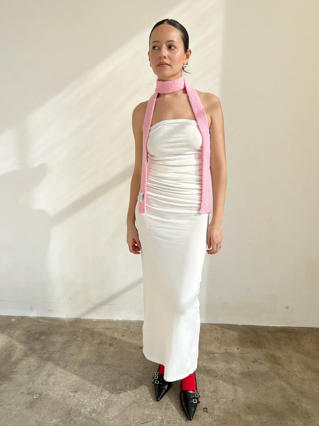 Carbon Knit Dress - White sold by Lisa Says Gah product image thumbnail 5