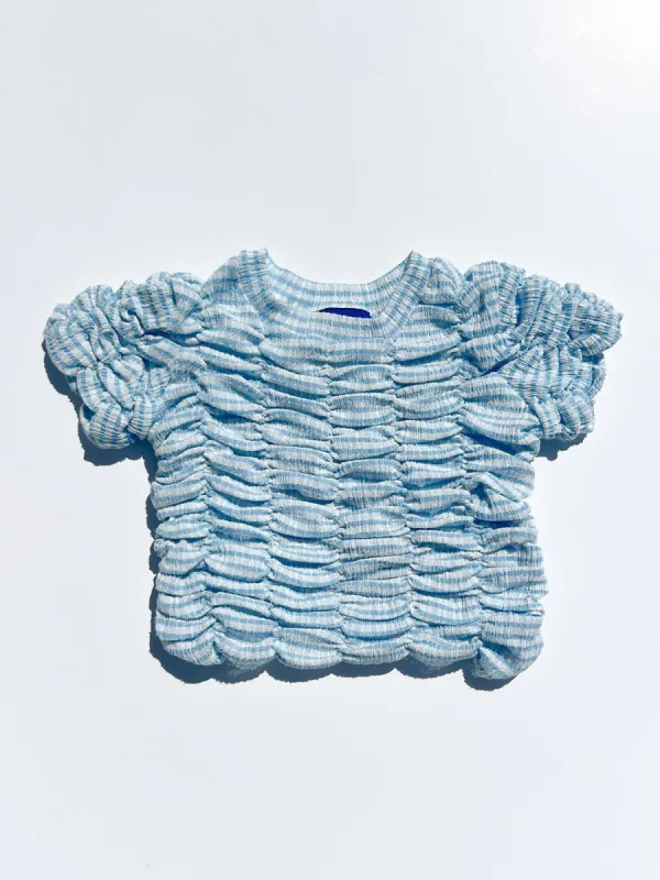 Eternal Baby Tee - Blue Gingham made by Lisa Says Gah