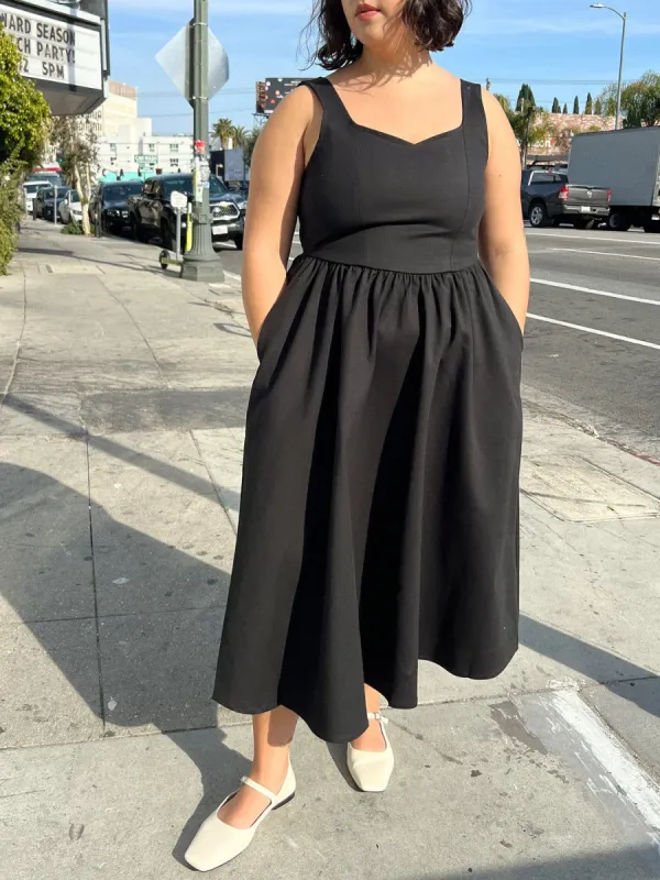 Verona Dress - Black made by Lisa Says Gah