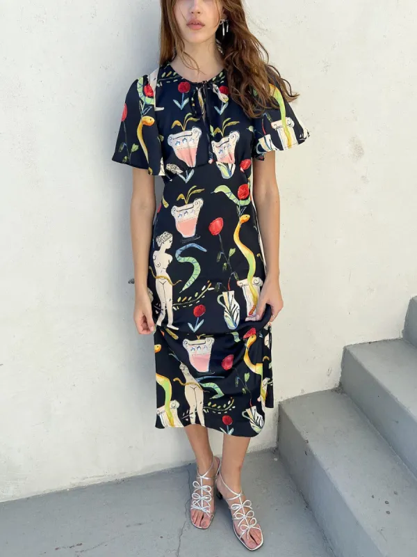 Penelope Dress - Museo Nero sold by Lisa Says Gah