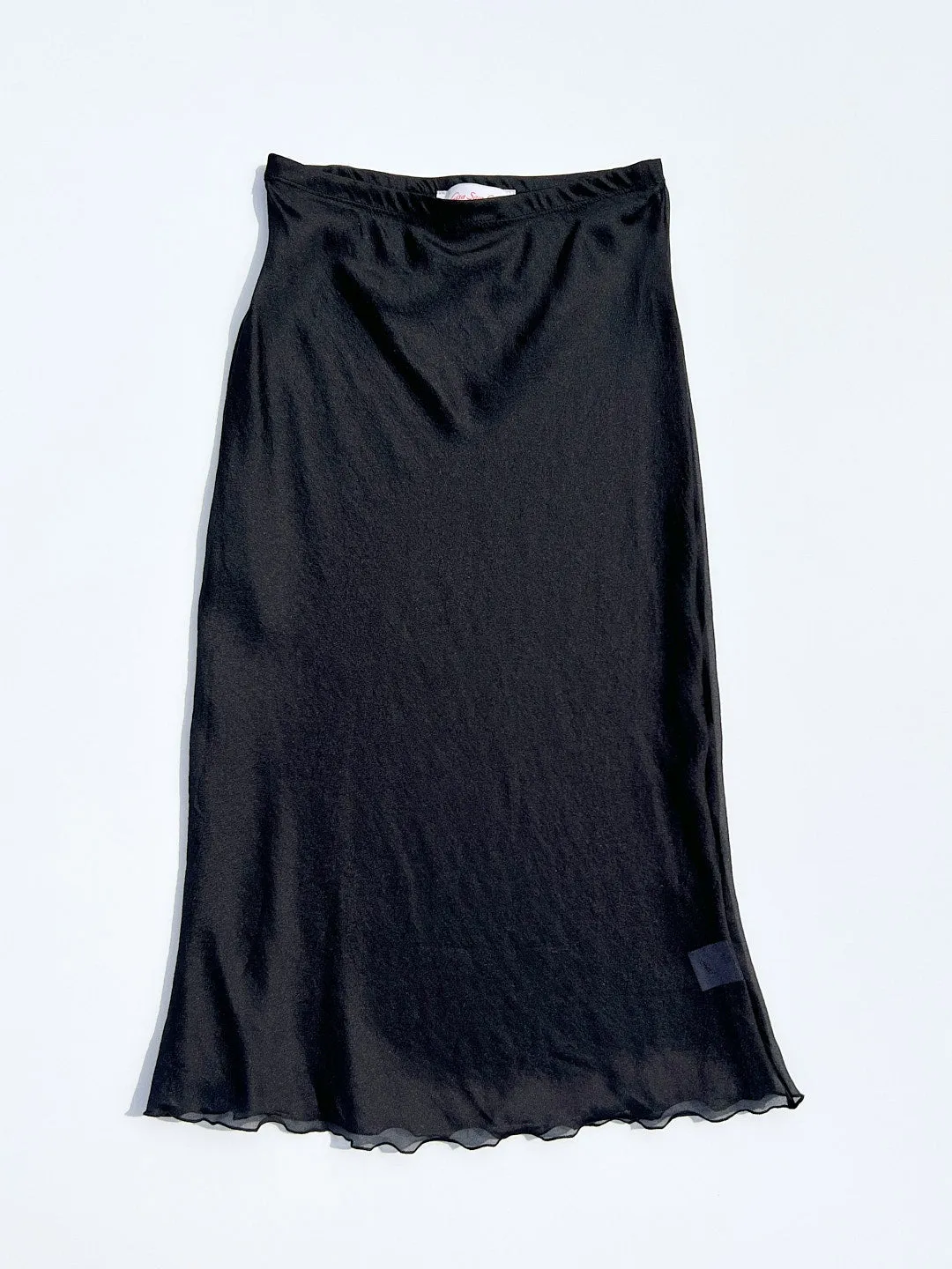 Sandy Midi Skirt - Black Organza sold by Lisa Says Gah product image thumbnail 2