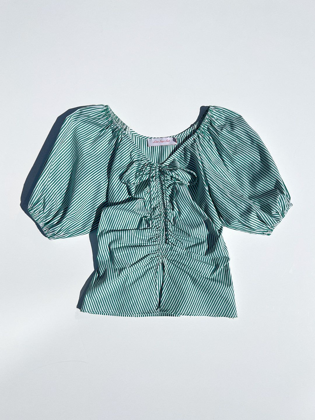 Margaret Top - Leaf Stripe sold by Lisa Says Gah product image thumbnail 3