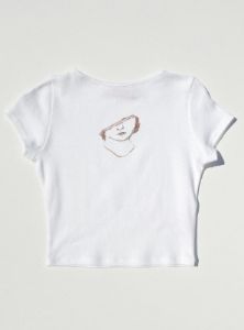 Alex Tee - White/Portrait sold by Lisa Says Gah