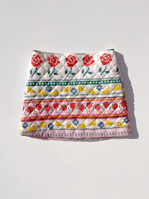メディアで話題!!Lisa Says Gah☆ Lily Quilt Skirt Lily Quilt Skirt - Alpine Quilt | Parallel