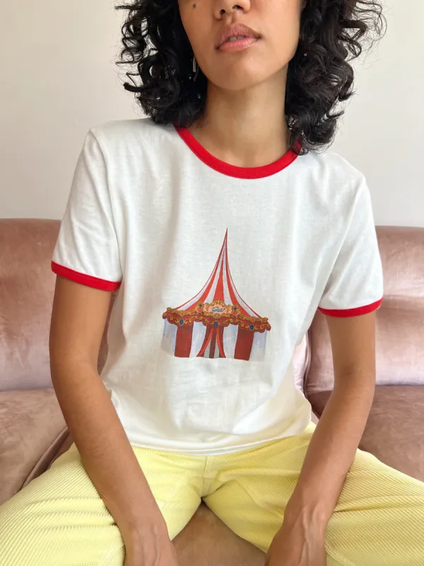 Abigail Ringer Tee - Vintage Circus made by Lisa Says Gah