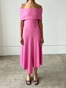 Jackie Dress - Pink sold by Lisa Says Gah